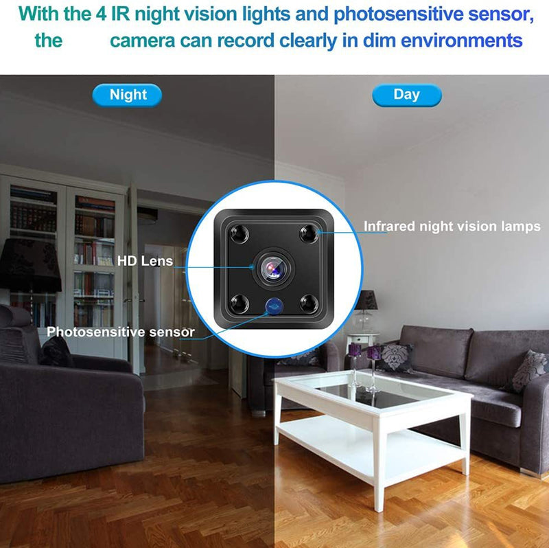 1080P HD Wireless WiFi Security Camera with Night Vision