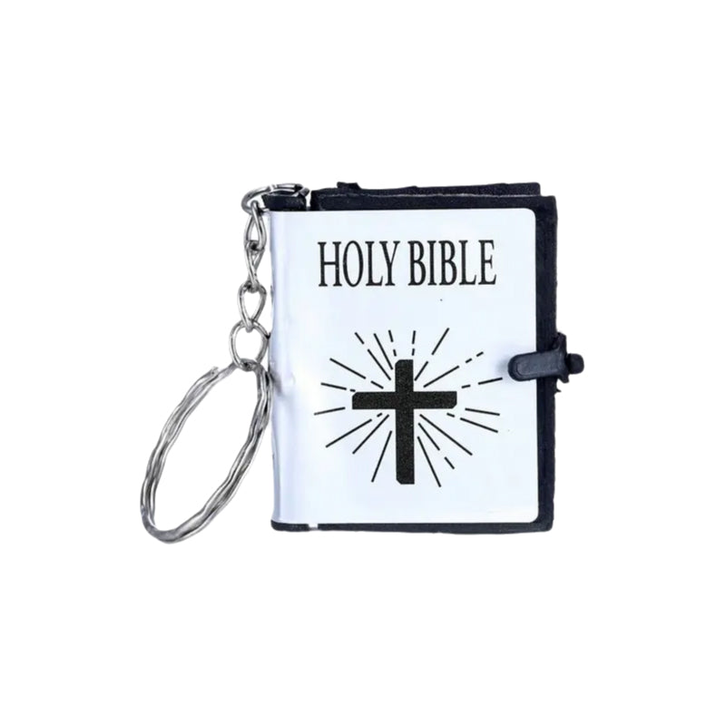 Mini Bible Keychain Pendant