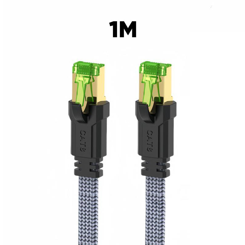 High Speed Braided 40Gbps 2000Mhz Network Cord