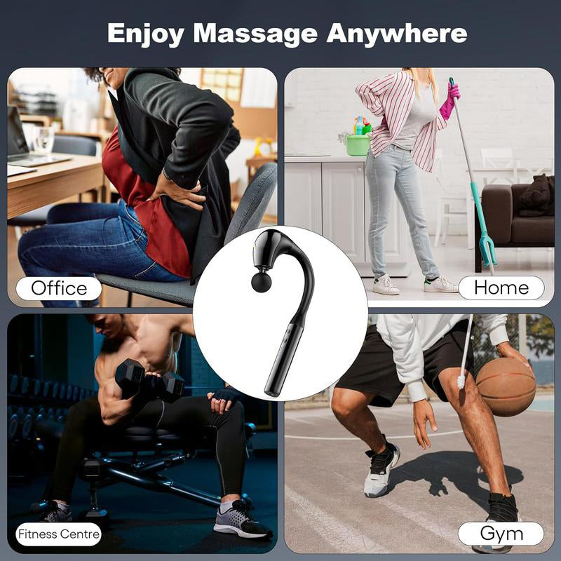 Handheld muscle massager