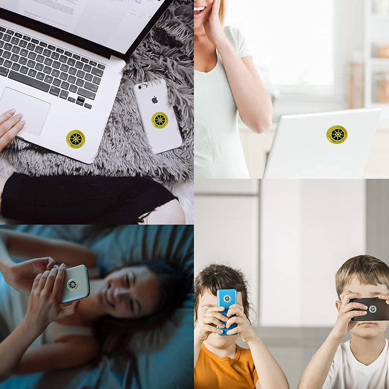 Anti-Radiation Stickers for Phone, Airpods, Fridge, and Laptop