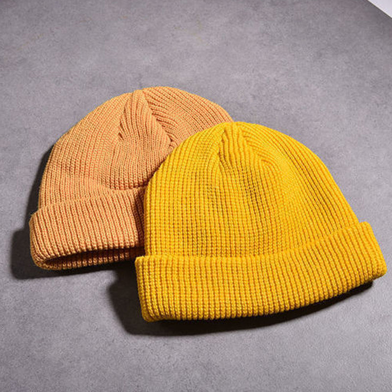 Short Knit Cuff Beanie Trawler Beanie