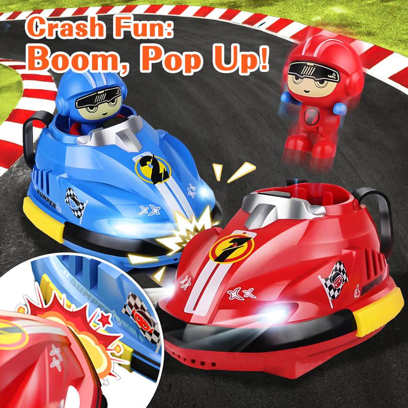 Kids RC Bumper Car with Lights and Music