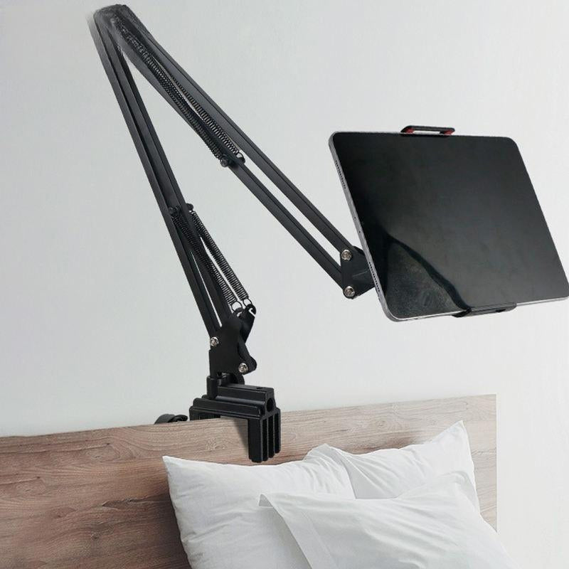 Adjustable Bed Phone Holder with Long Arm Clip - Mount