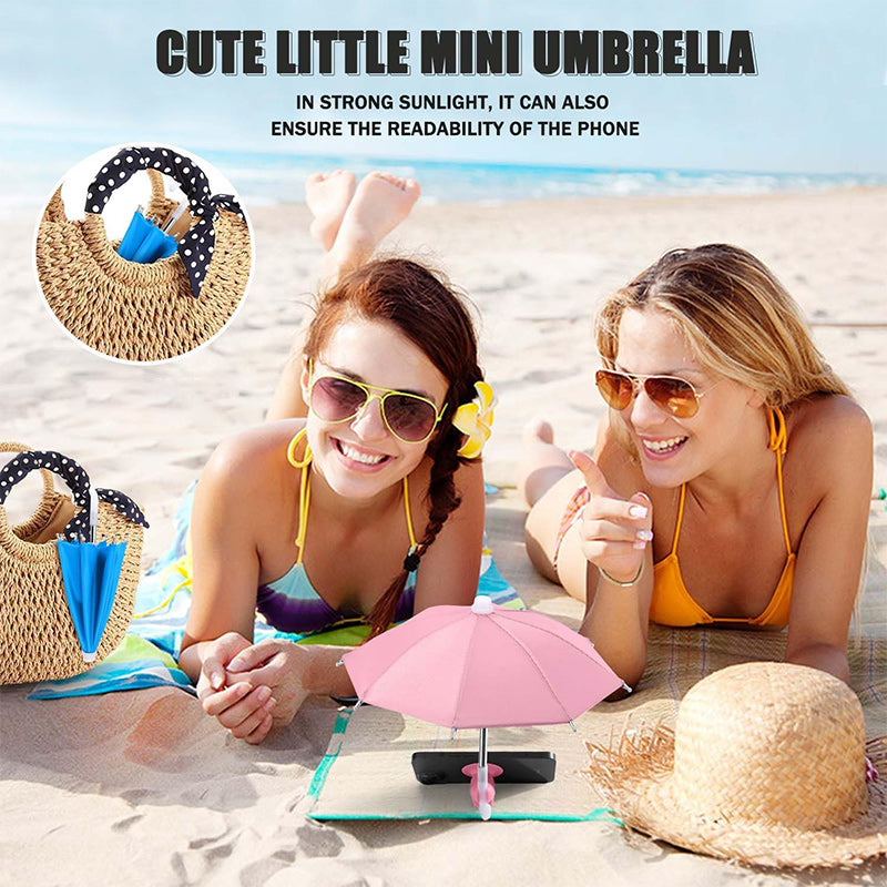 Phone Umbrella Suction Cup Stand for Sun