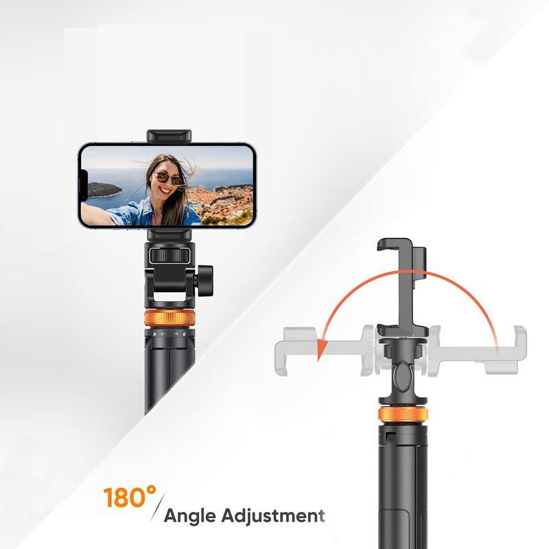 Selfie Stick Tripod With Bluetooth Remote