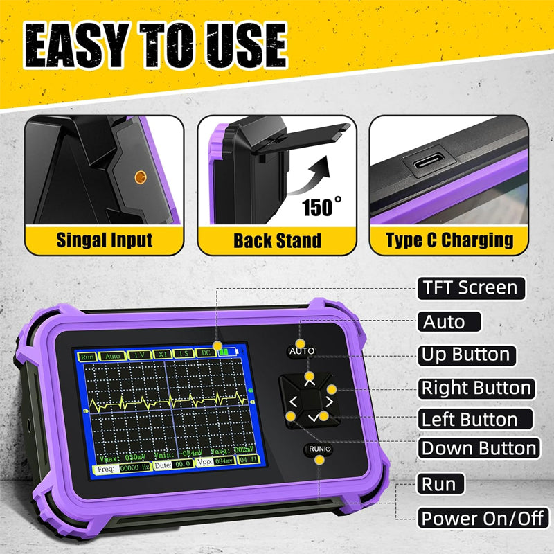 Handheld Portable Oscilloscope