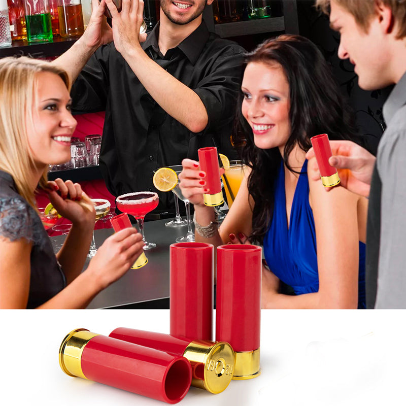 12 Gauge Shotgun Shell Shot Glasses