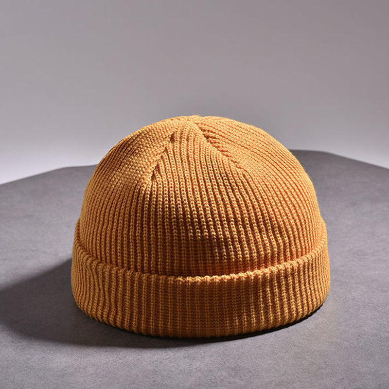 Short Knit Cuff Beanie Trawler Beanie