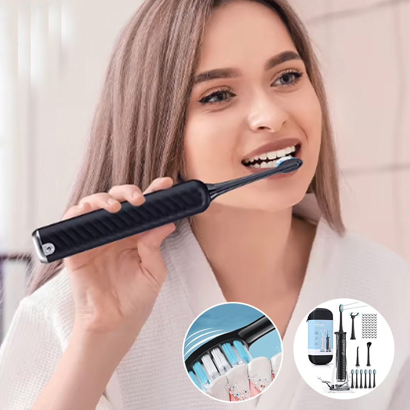 Electric Toothbrush with Water Flosser