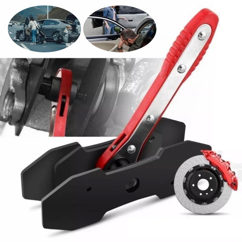 Ratchet Brake Caliper Tool (With 4 Hook Attachments)