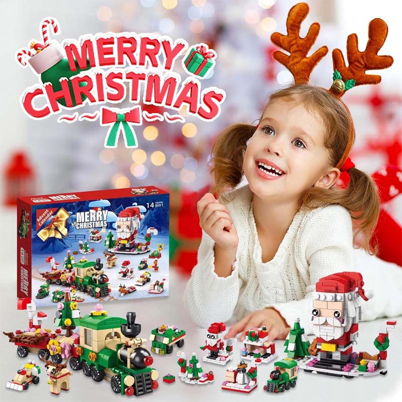 2024 Christmas Building Blocks Gift Box