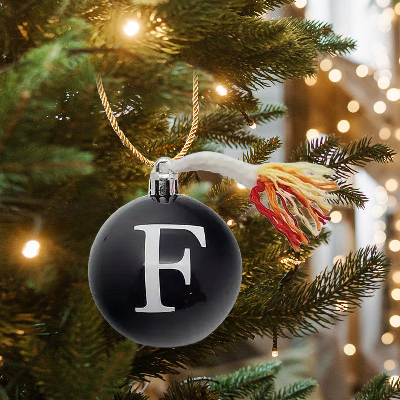 Funny F-Bomb Christmas Ornament