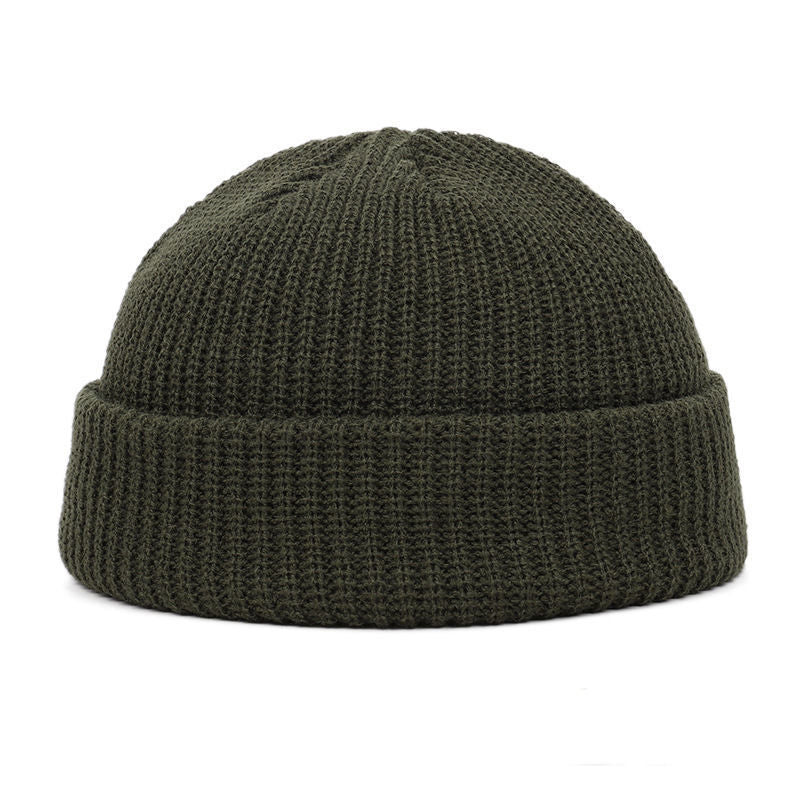 Short Knit Cuff Beanie Trawler Beanie