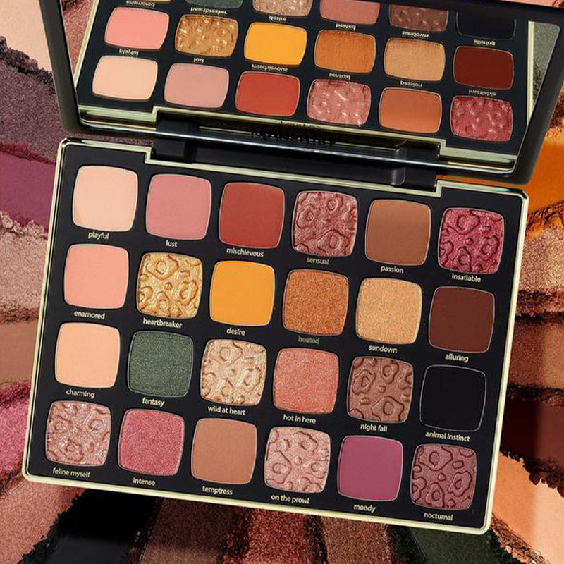 24-color leopard eyeshadow palette