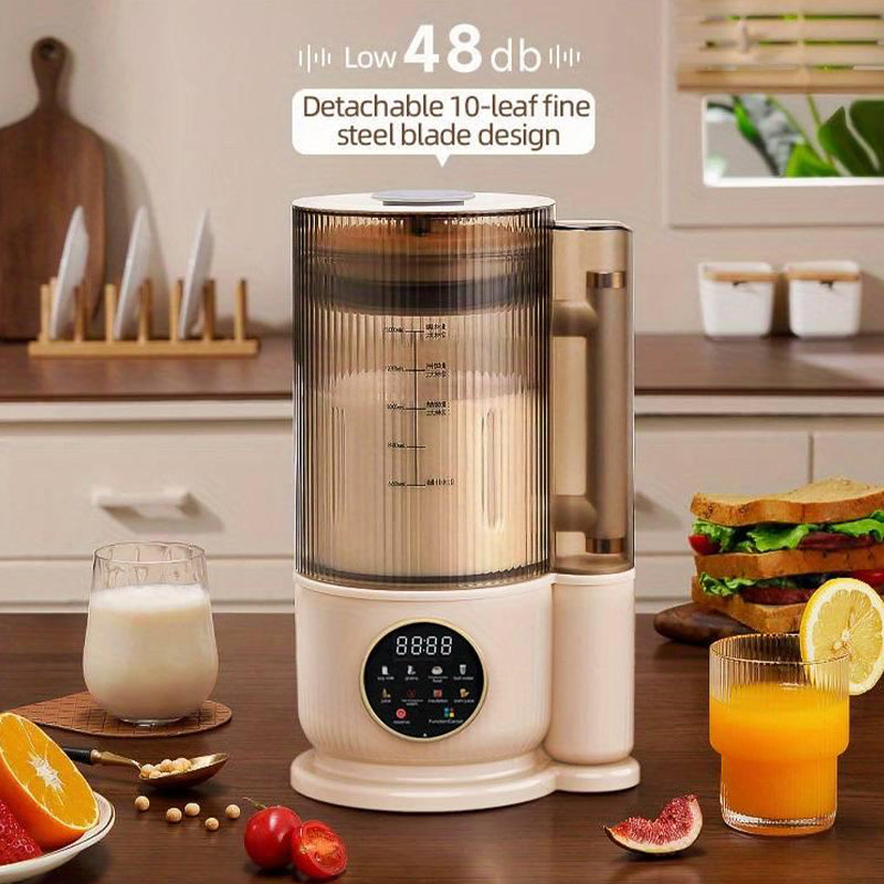 High-Power Blender with Soundproof Cover