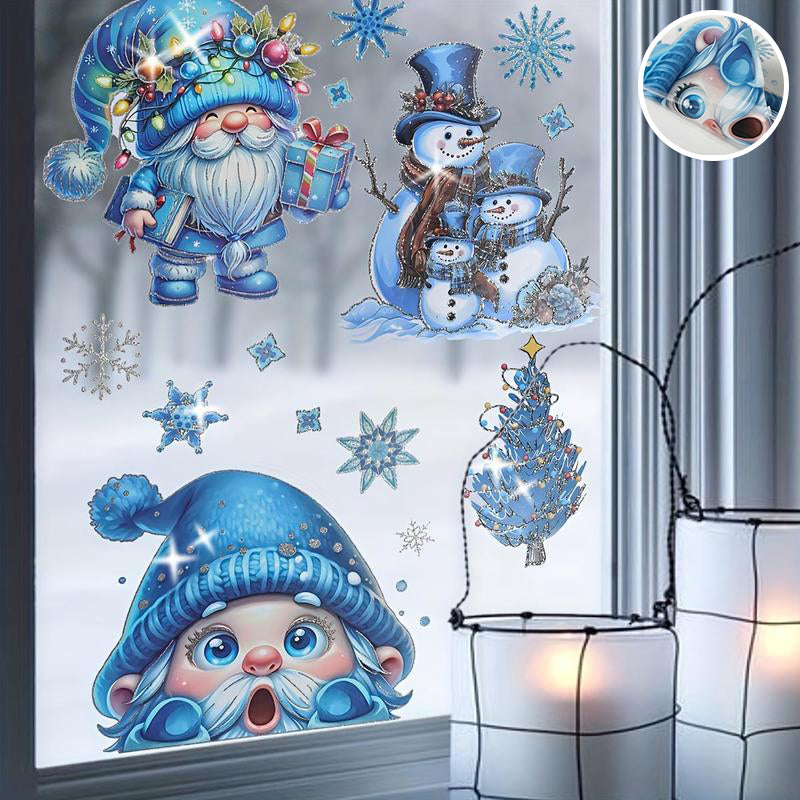 Christmas Window Cling Set