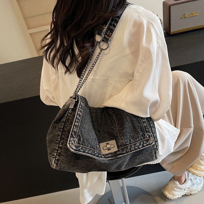 Fashion Denim Shoulder Bag