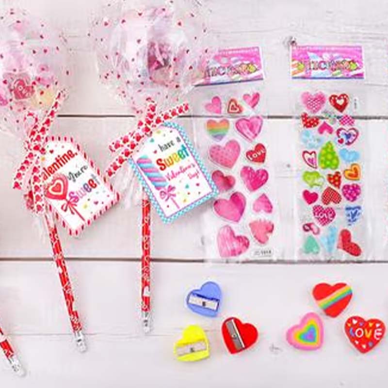 24 Pack Giant Lollipop-Shaped Stationery Set