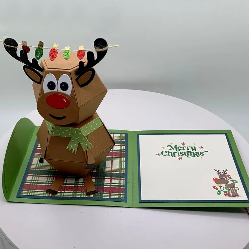 3D Pop Up Christmas Card