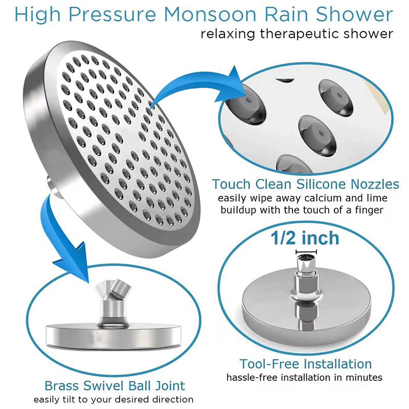 Water Softener Showerhead For Bathroom