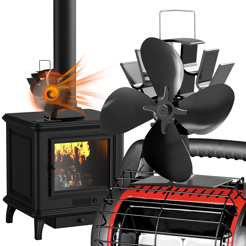 Heat Powered Wood Stove Fan