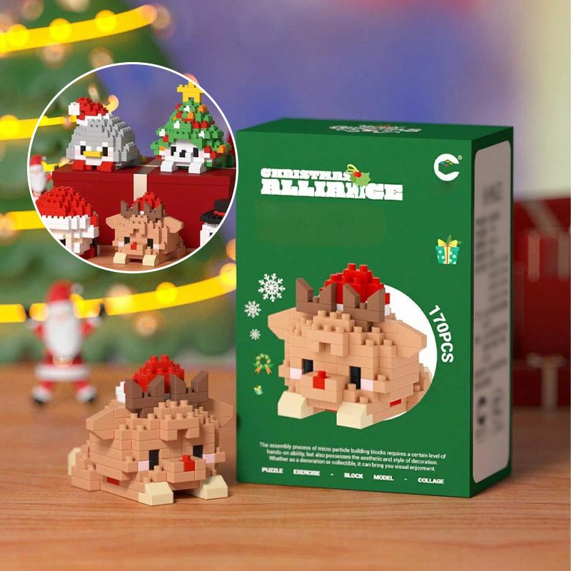 Christmas-Themed Mini Blocks Sets