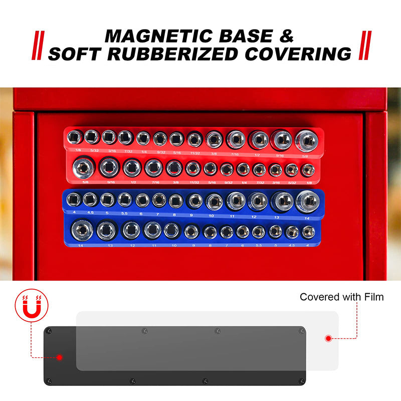 Magnetic Socket Organizer Set