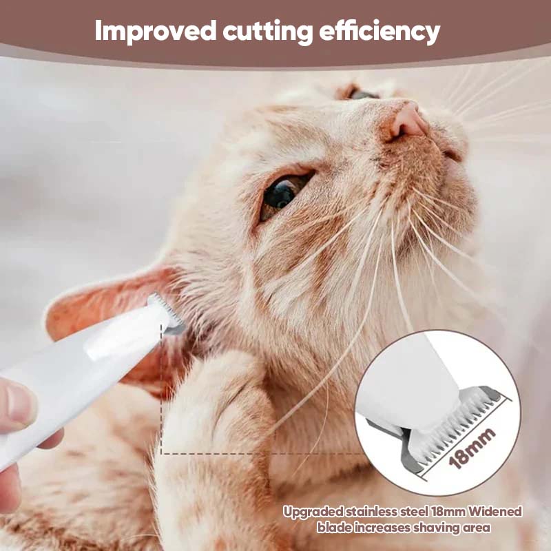 Pet Hair Trimmer With Led Light Set