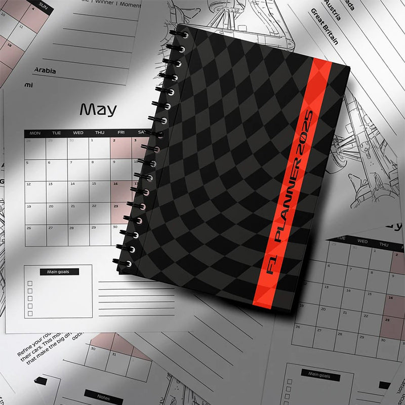 2025 Formula Planner & Calendar