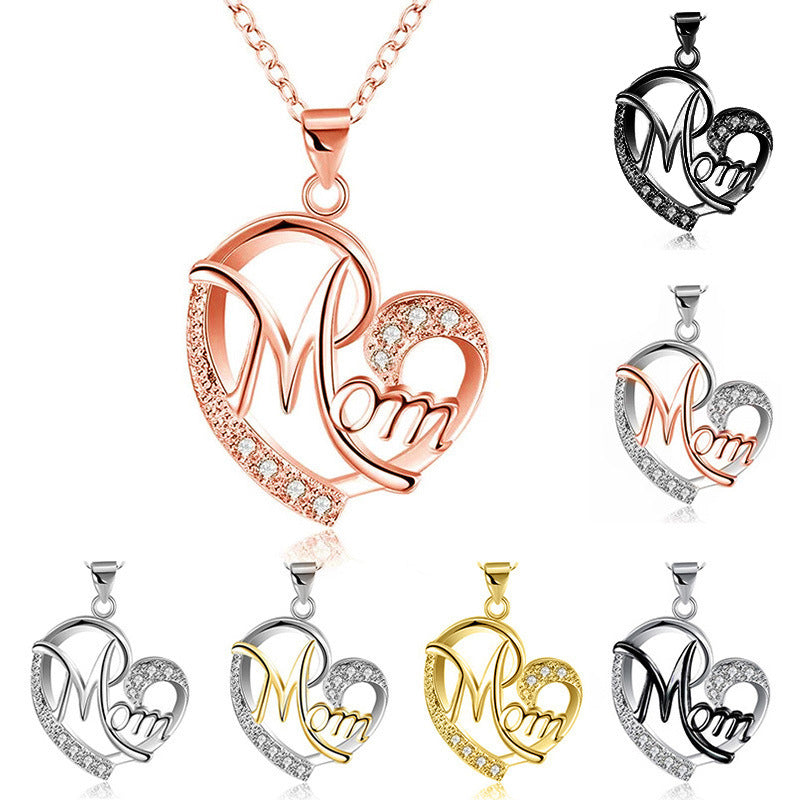 Colorfox™Mom Heart Pendant Necklace