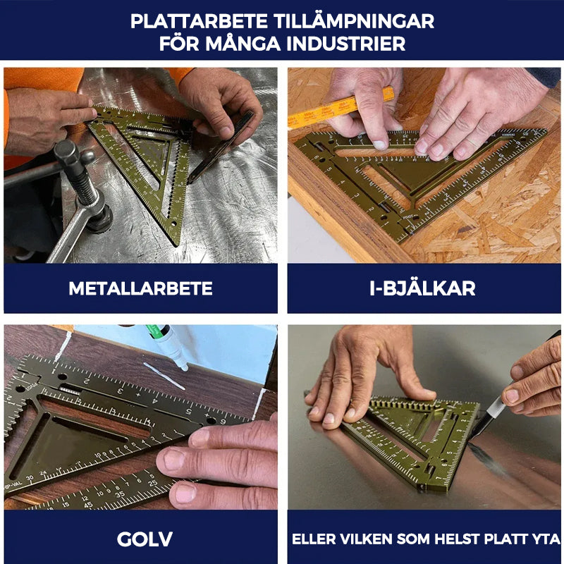 Innovativ takbjälkekvadratverktyg