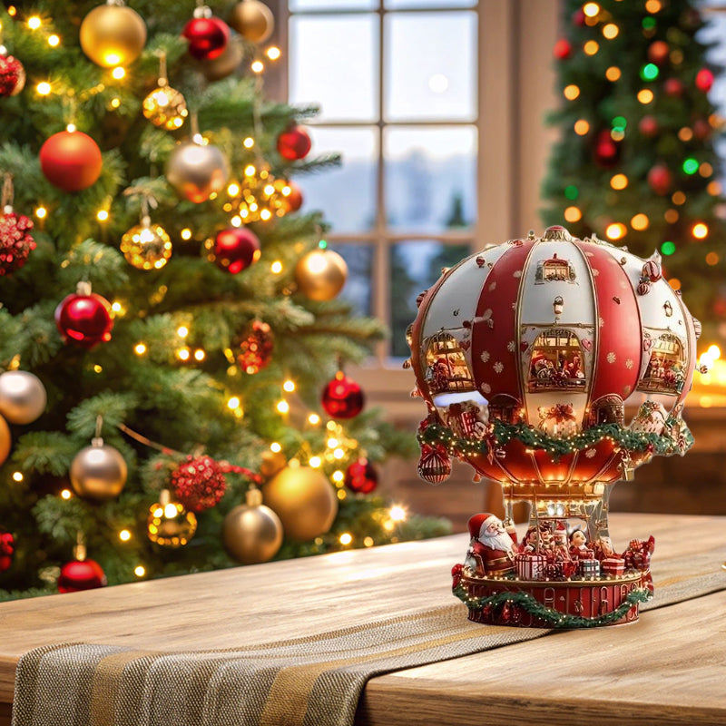 Christmas Hot Air Balloon Decoration