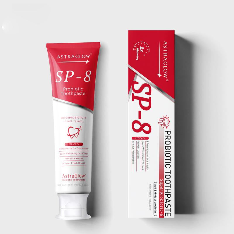 SP-8 Probiotic Whitening Toothpaste for Oral Health