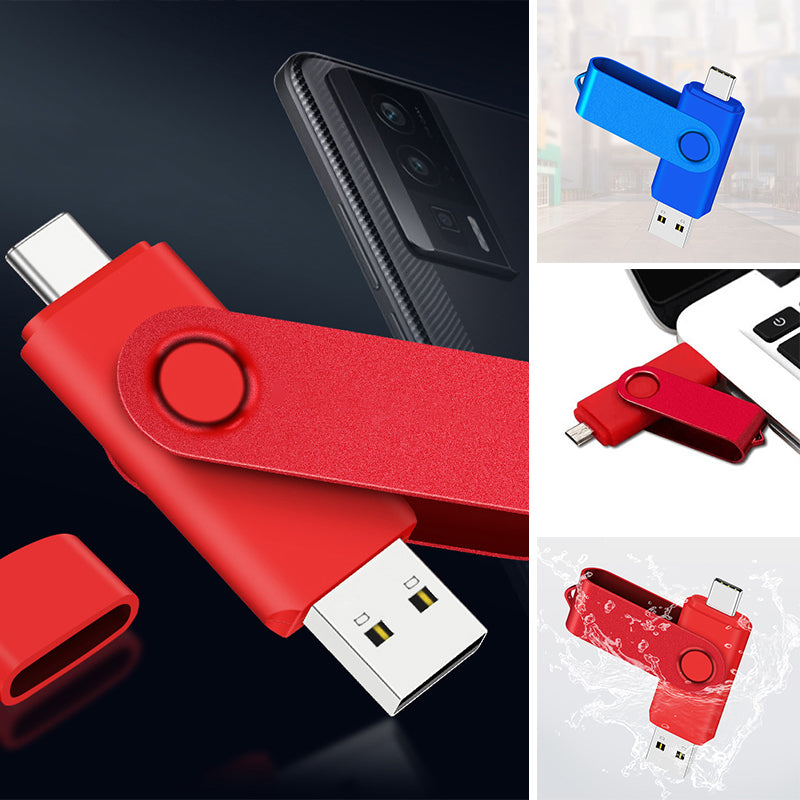 2 in 1 Dual Drive Memory Stick