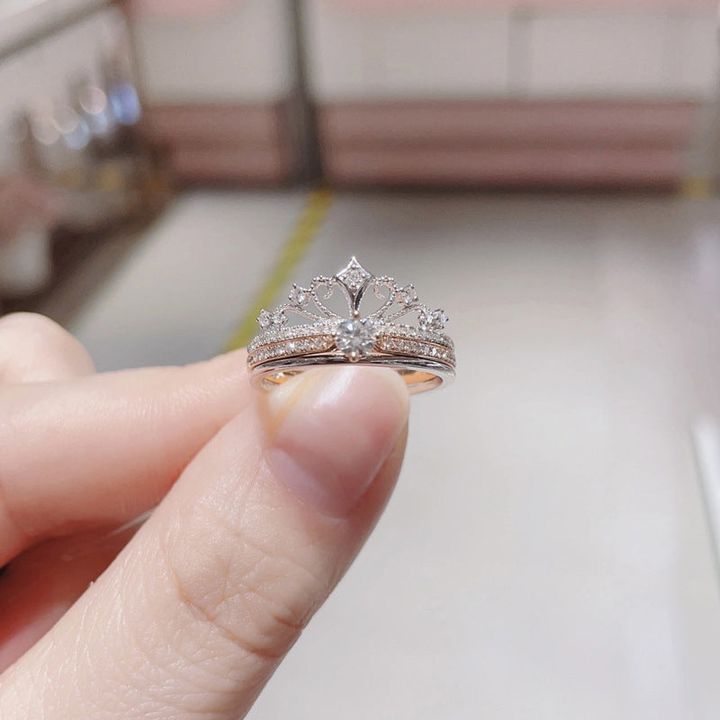 Castle Firework Crown Ring (Adjustable)