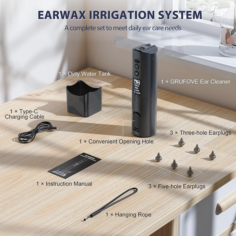 Upgraded Electric Ear Wax Removal Kit