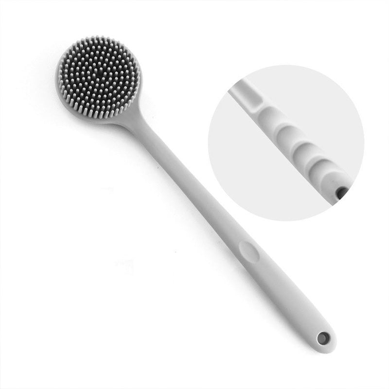 Long Handled Silicone Bath Massage Brush