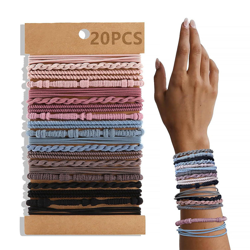 Boho Style Hair Tie (20pcs)