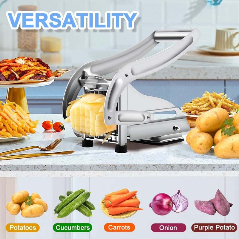 Wooden Handle Potato Chips Slicer