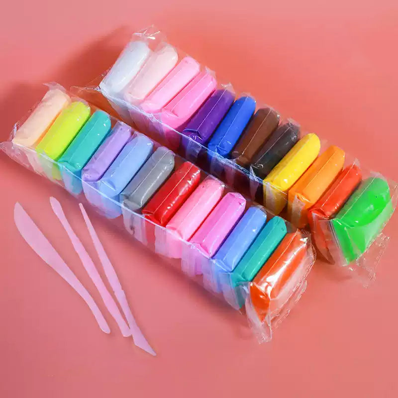 Ultra Light Air Dry Clay Set with Sculpting Tools