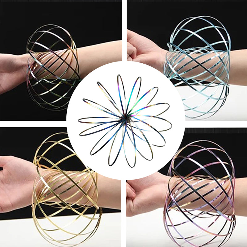 Spinning Spiral Fidget Bracelet