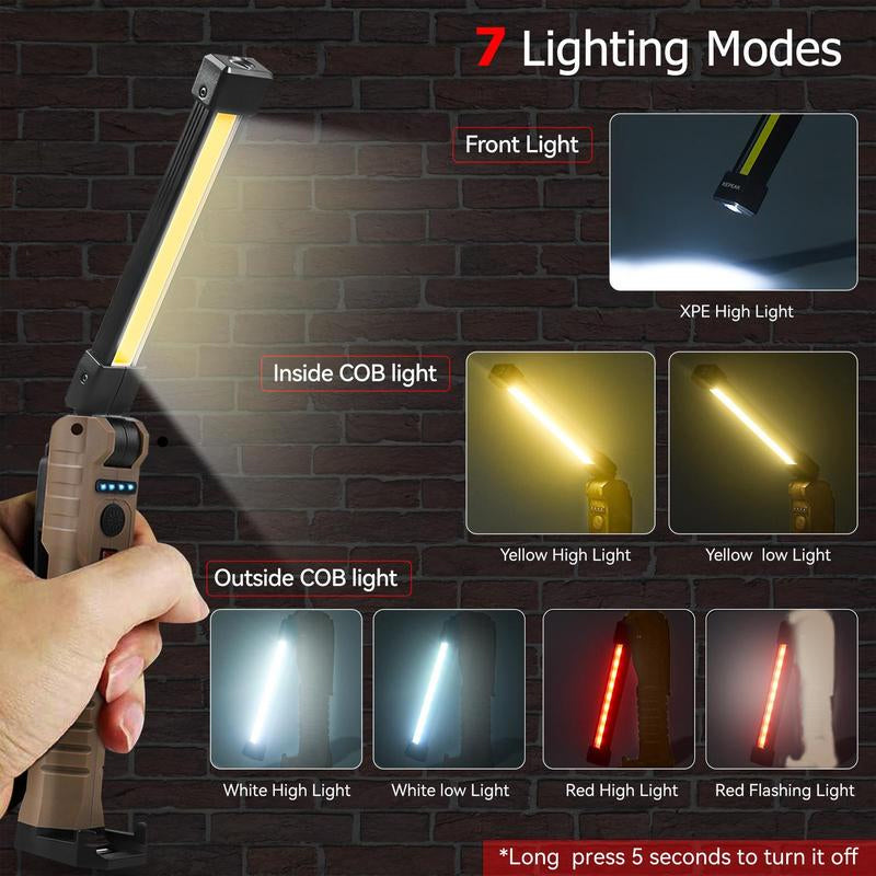 COB high-intensity flashlight