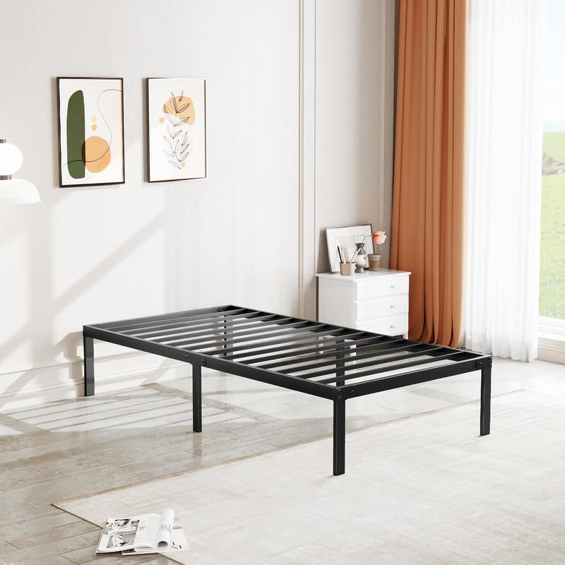 Assembled iron bed