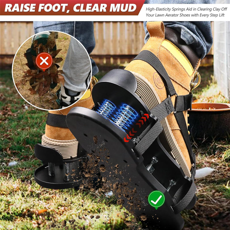 Lawn Aerator Shoes for Grass