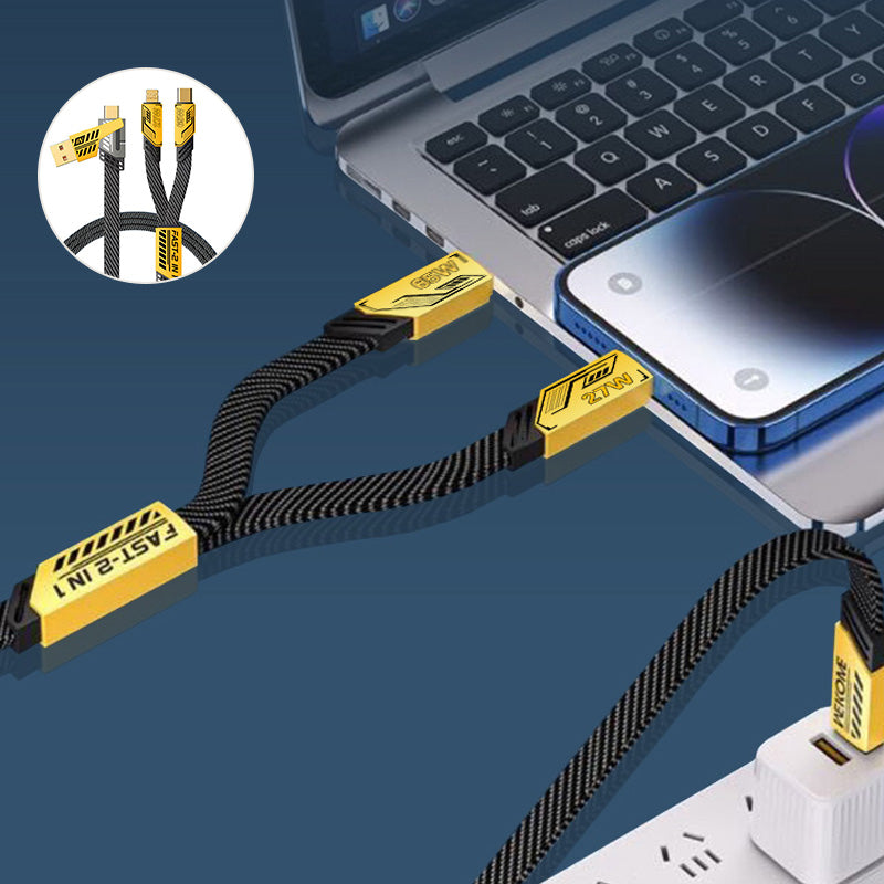 4 in 1 High Power Fast Charging Data Cable