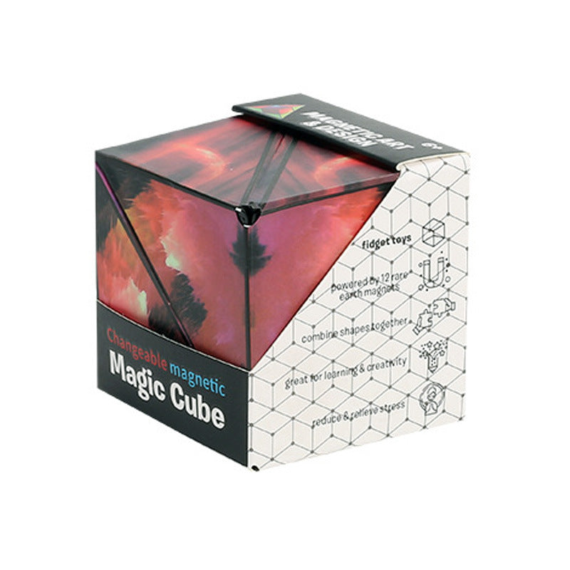 3D Geometric Magnetic Cube