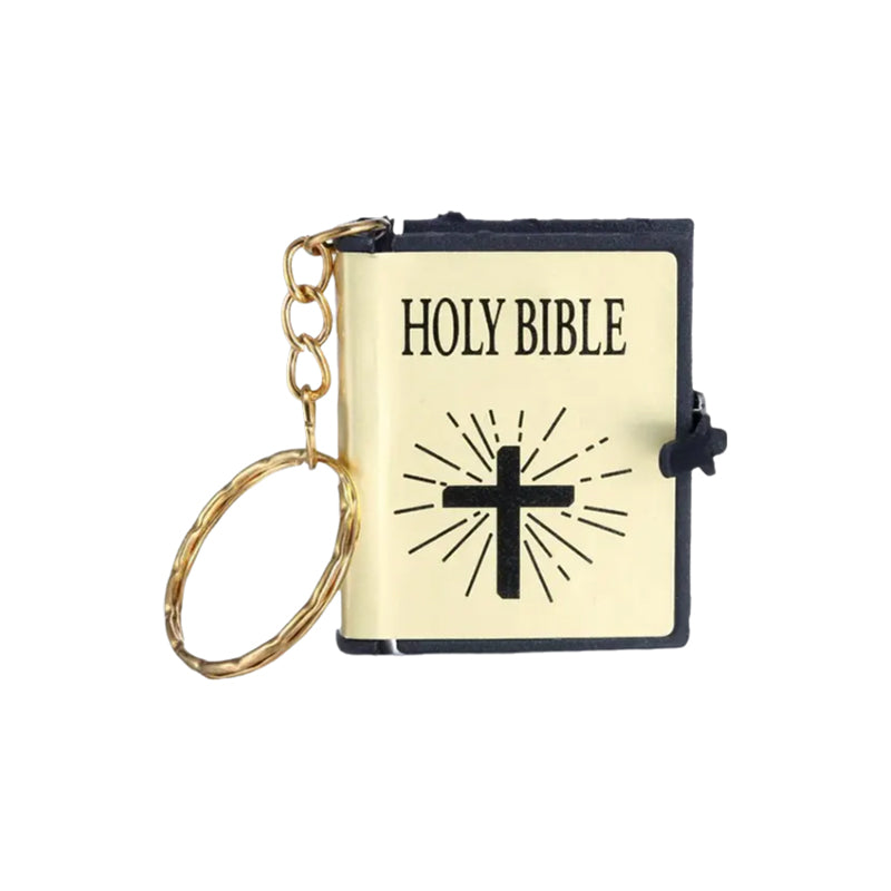 Mini Bible Keychain Pendant