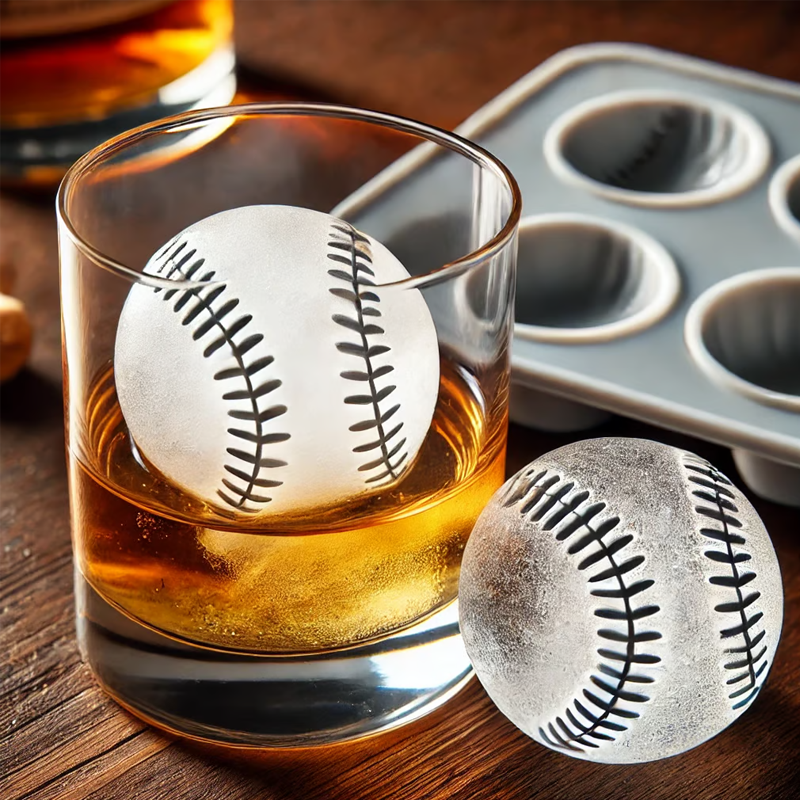 Baseball Ice Mold