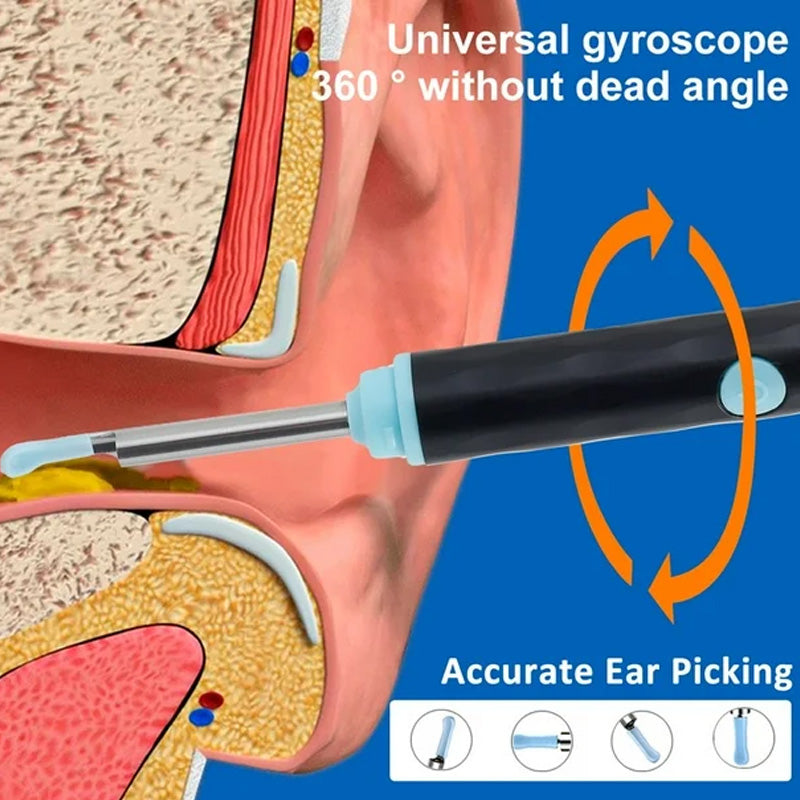 Softish Ear Wax Removal Tool with Camera